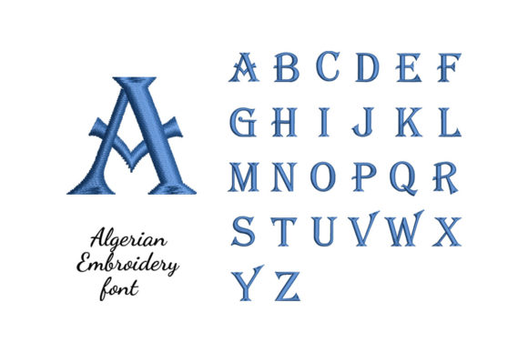 Algerian Embroidery Font Bundle: A Maker’s Honest Review
