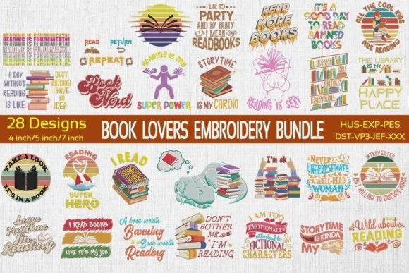 Book Lovers Embroidery Bundle: A Designer’s Honest Review