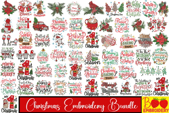 Christmas Embroidery Design Bundle: A Designer’s Review