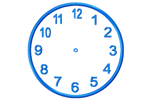 Clock in the Hoop: A Thoughtful Embroidery Gift Design