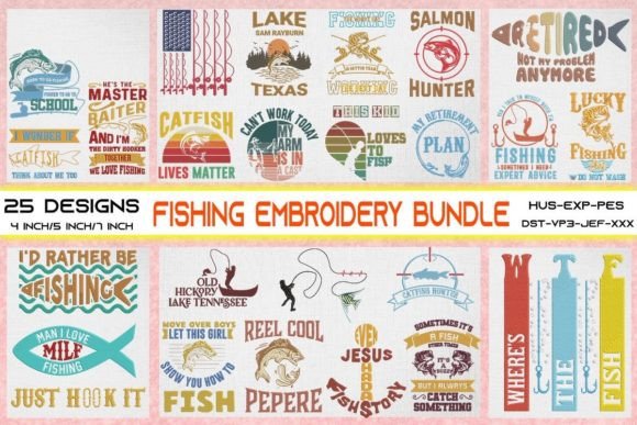 Fishing Embroidery Bundle: A Designer's Honest Review