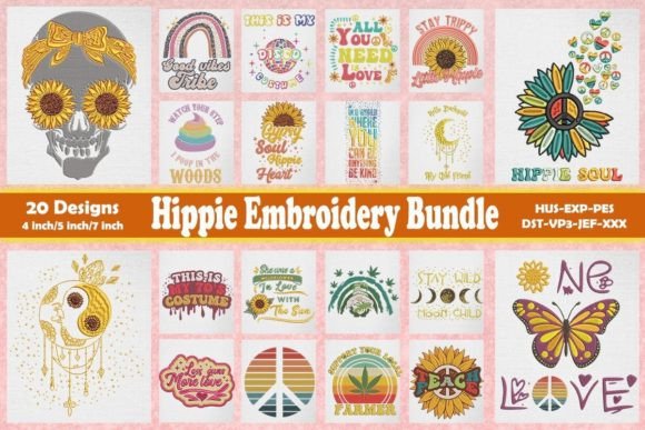 Hippie Embroidery Bundle 1: Designer Review for Boutique Apparel