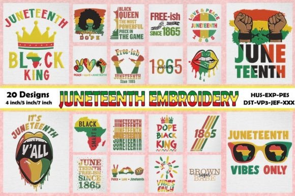 Juneteenth Embroidery Bundle: Honest Review for Embroidery Projects