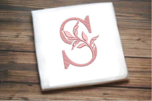 Letter S Beautiful Monogram