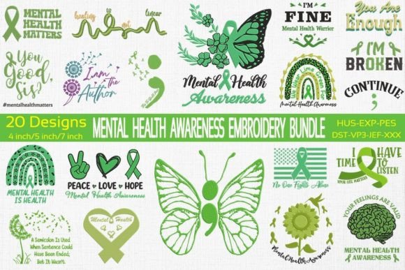Mental Health Awareness Embroidery: A Designer’s Review