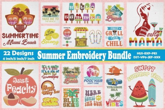 Summer Embroidery Bundle: A Designer’s Review for Branded Merch